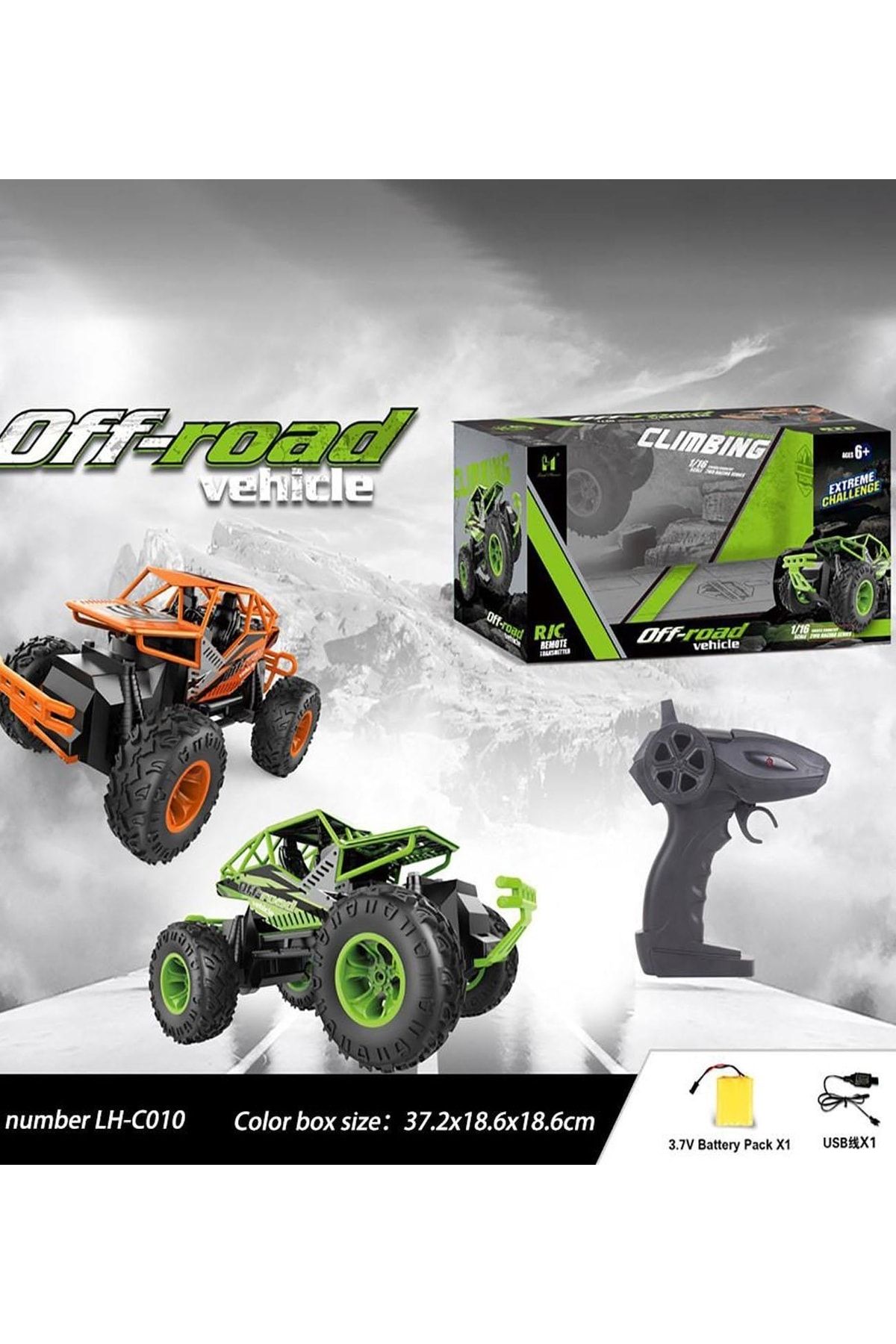 Monster climbing car store