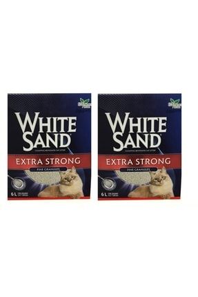 White Sand Exrea Strong Fine Franül Cat Litter 6 Lt 2 Adet - Ever Clean dop8588965igo