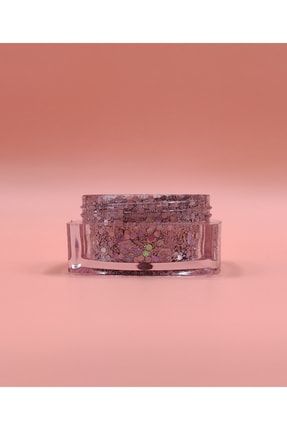 Mini Doğal Jel Glitter - Holo Grey 5ml 00016