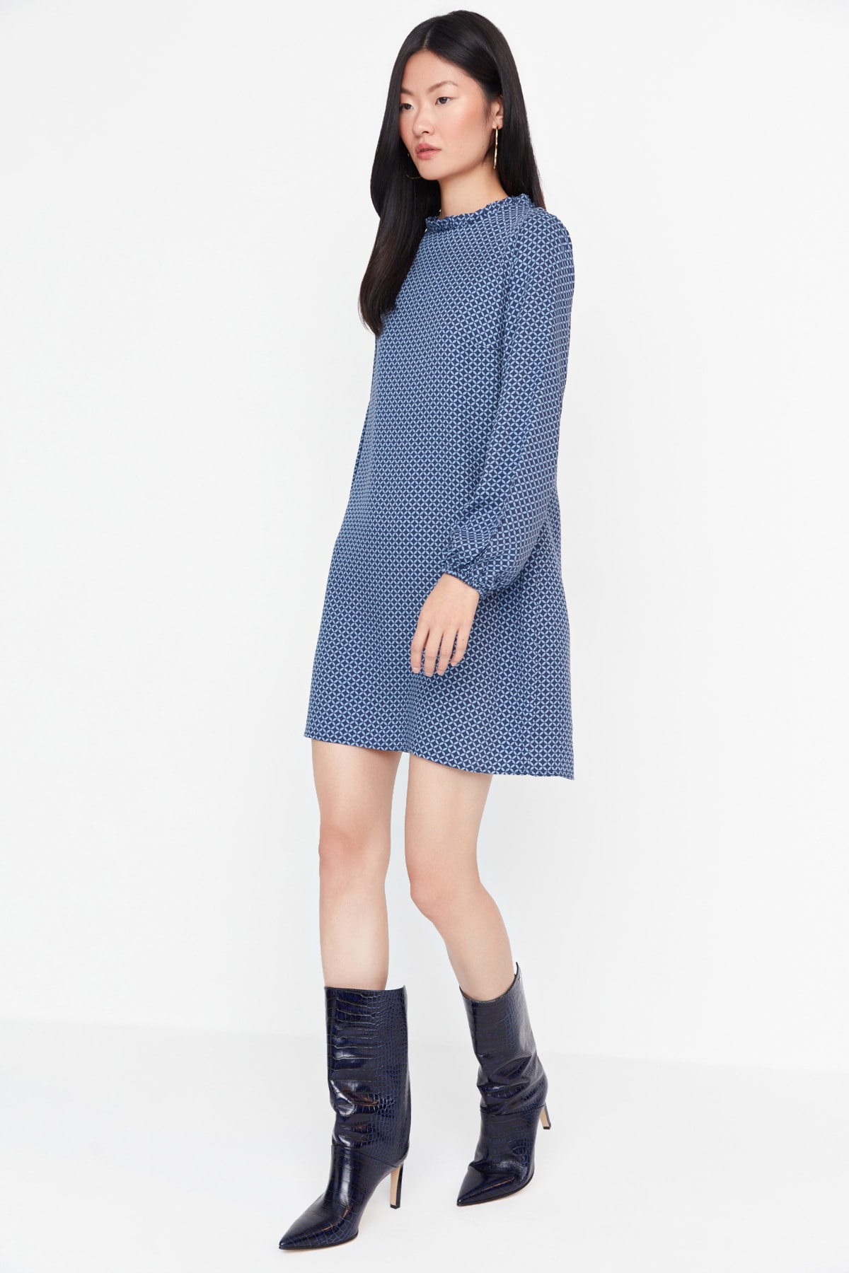 Trendyol Collection Kleid Blau Shift