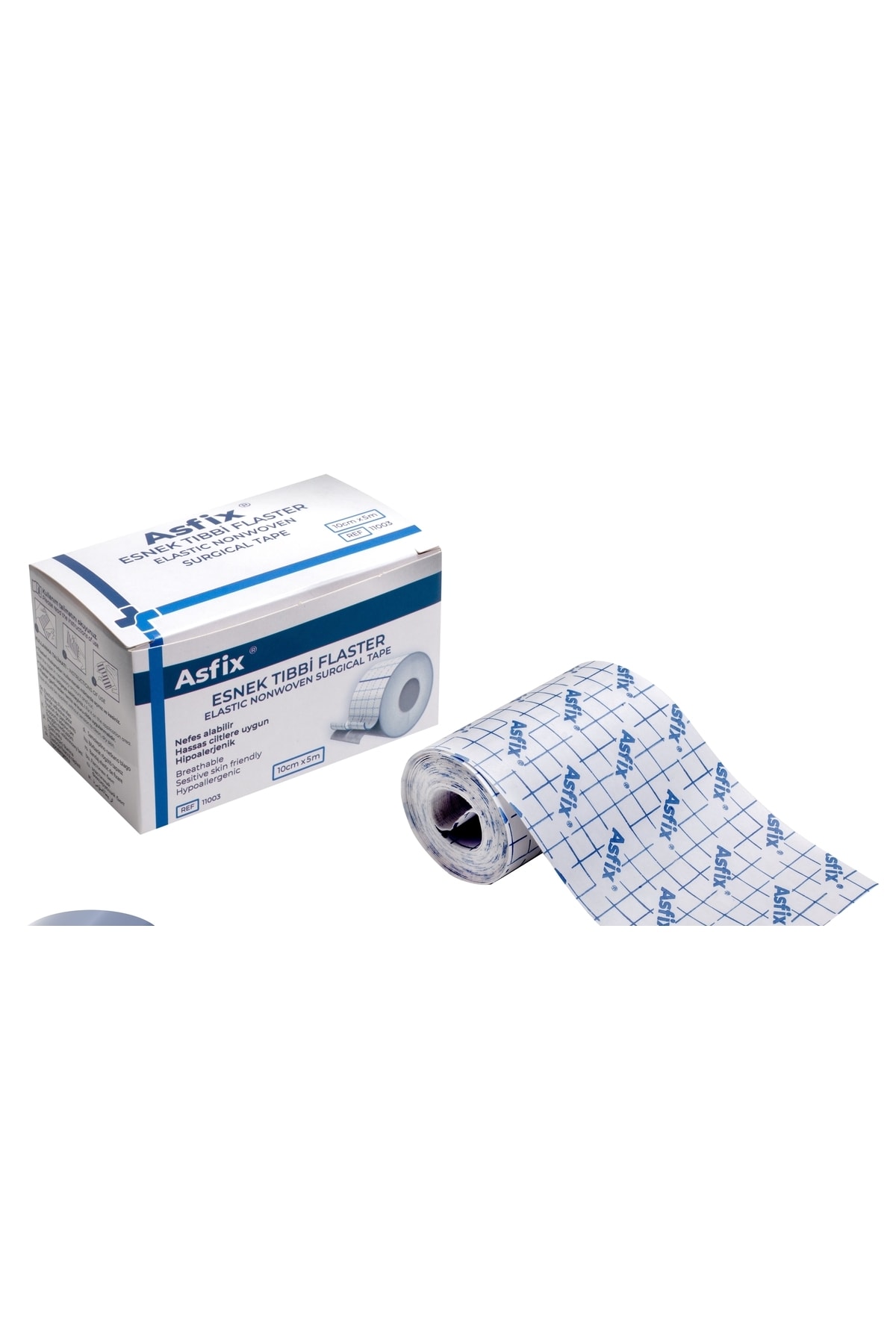 Asfix Esnek Tıbbi Flaster 10cm X 5m 5 Adet 2