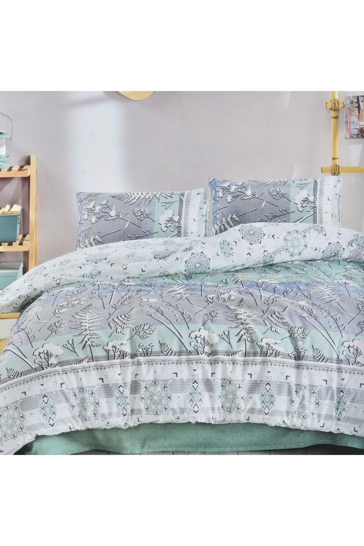 Kristal Çift Kişilik Terycotton Nevresim Takımı