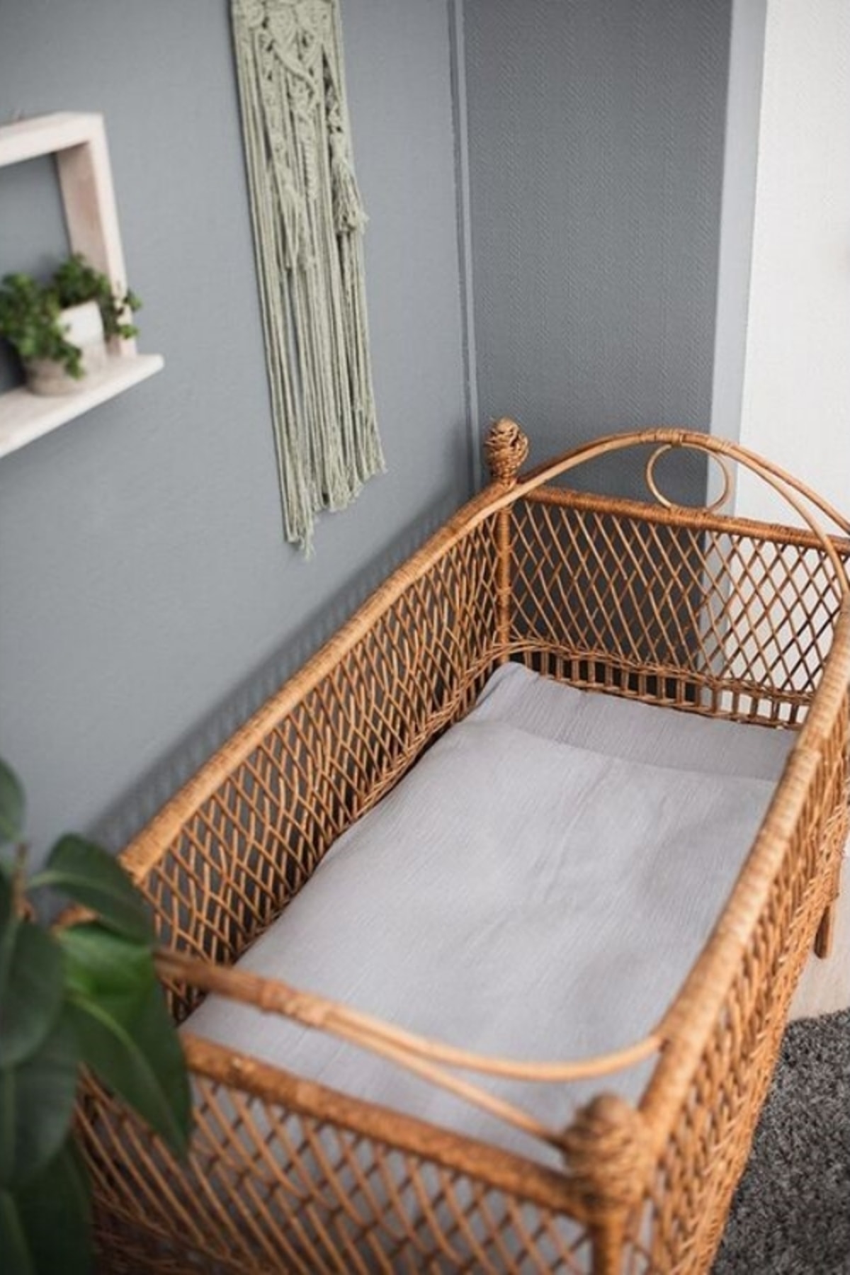 Anne Sesi Bürümcük Müslin Bebek Nevresim Takımı 70x110 Cm %100 Organik Pamuk 15 Cm Yatak Yüksekliği(DOVE GRİ) fotoğrafı 2 (önizleme)