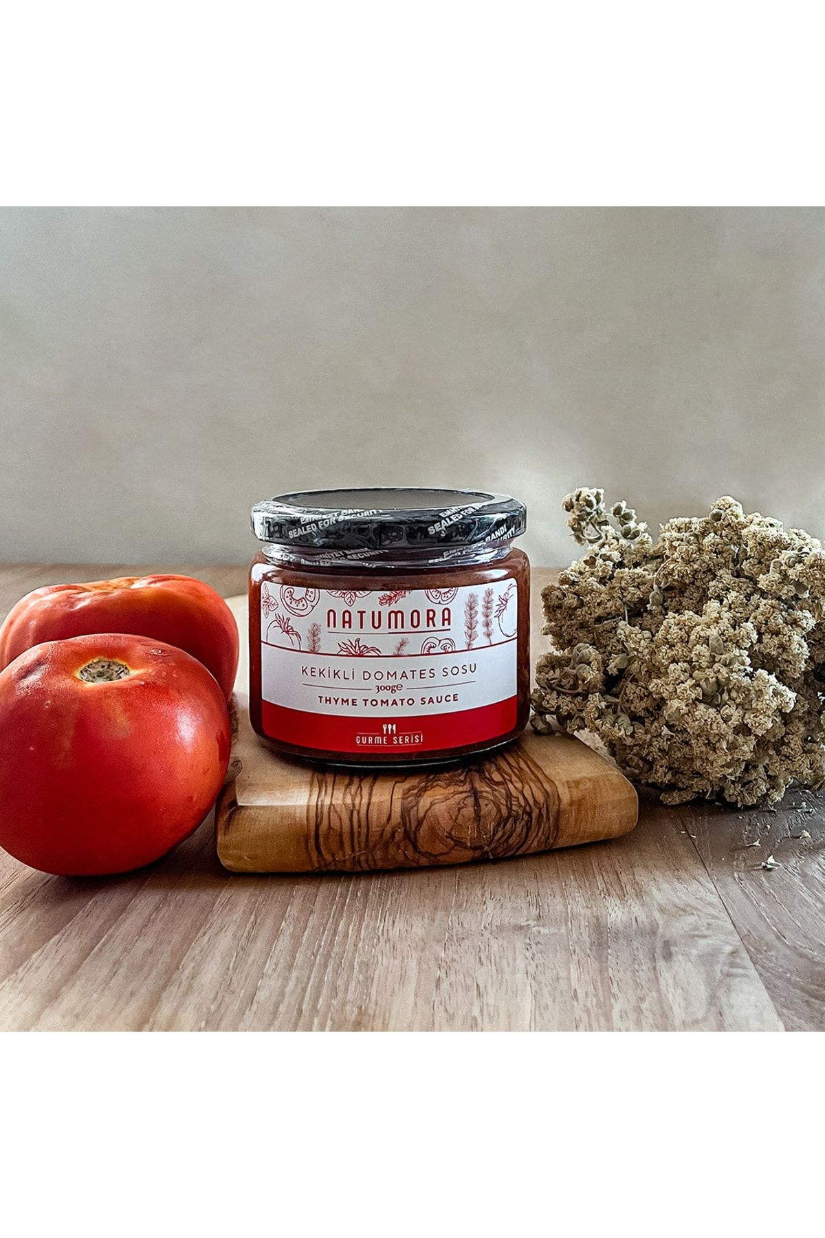 Natumora Kekikli Domates Sos-300 gr