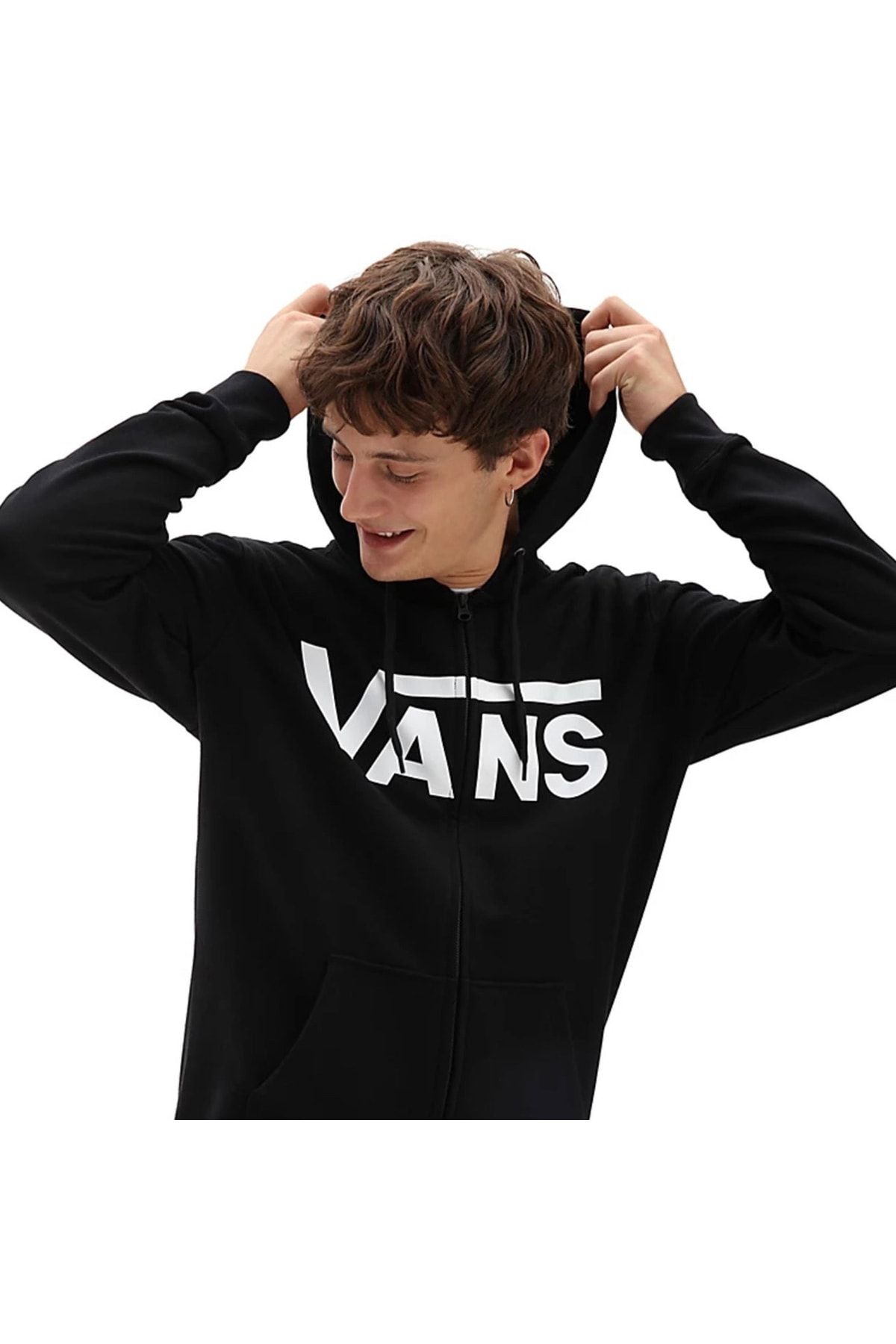 Vans classic sale hoodie black