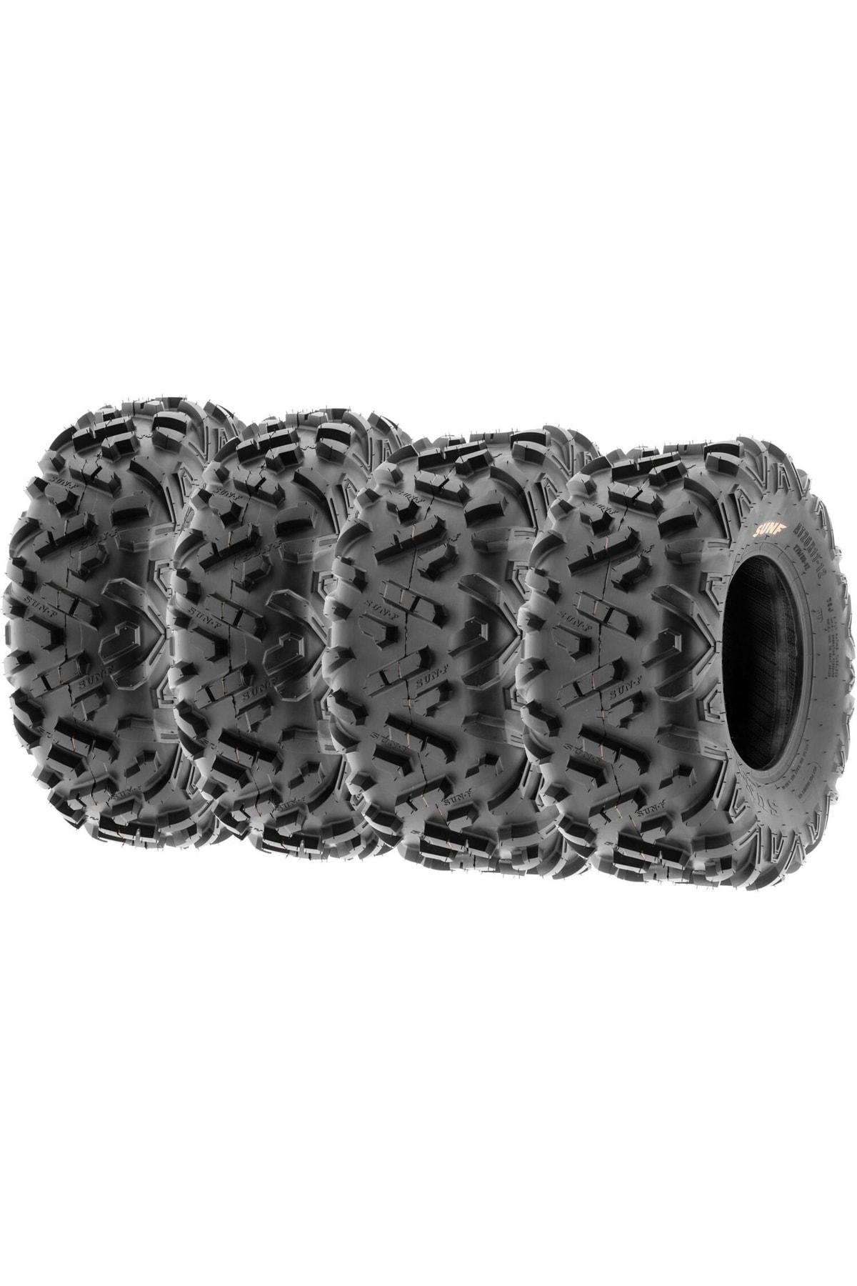 Sunf Set 22x7-10 Ve 22x10-10 A051 Power Iı Atv Utv Lastik Takımı Ön Arka