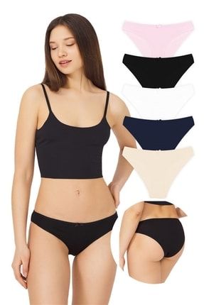 Basic Pamuklu Kadın Bikini Külot 5'li Paket CTNHLL0849