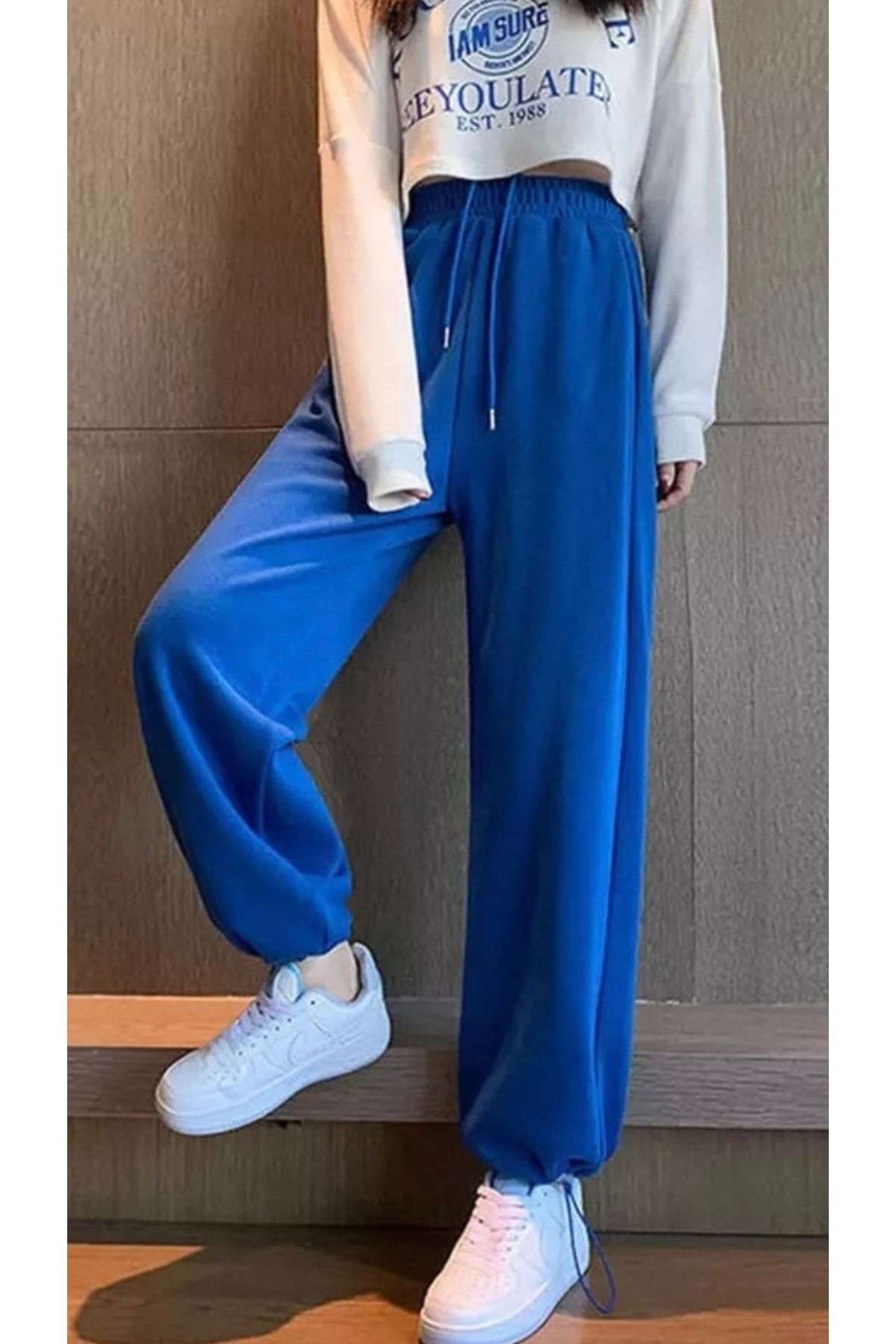 Thick cotton sweatpants women's deals