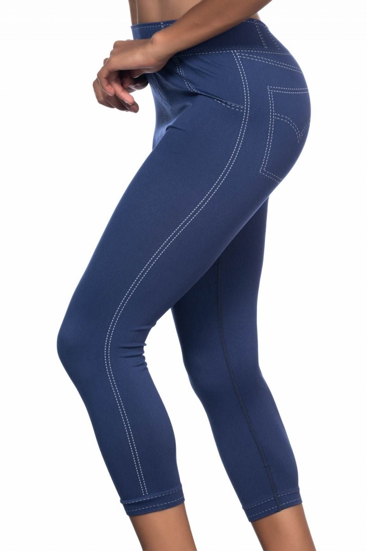Denim look tights store