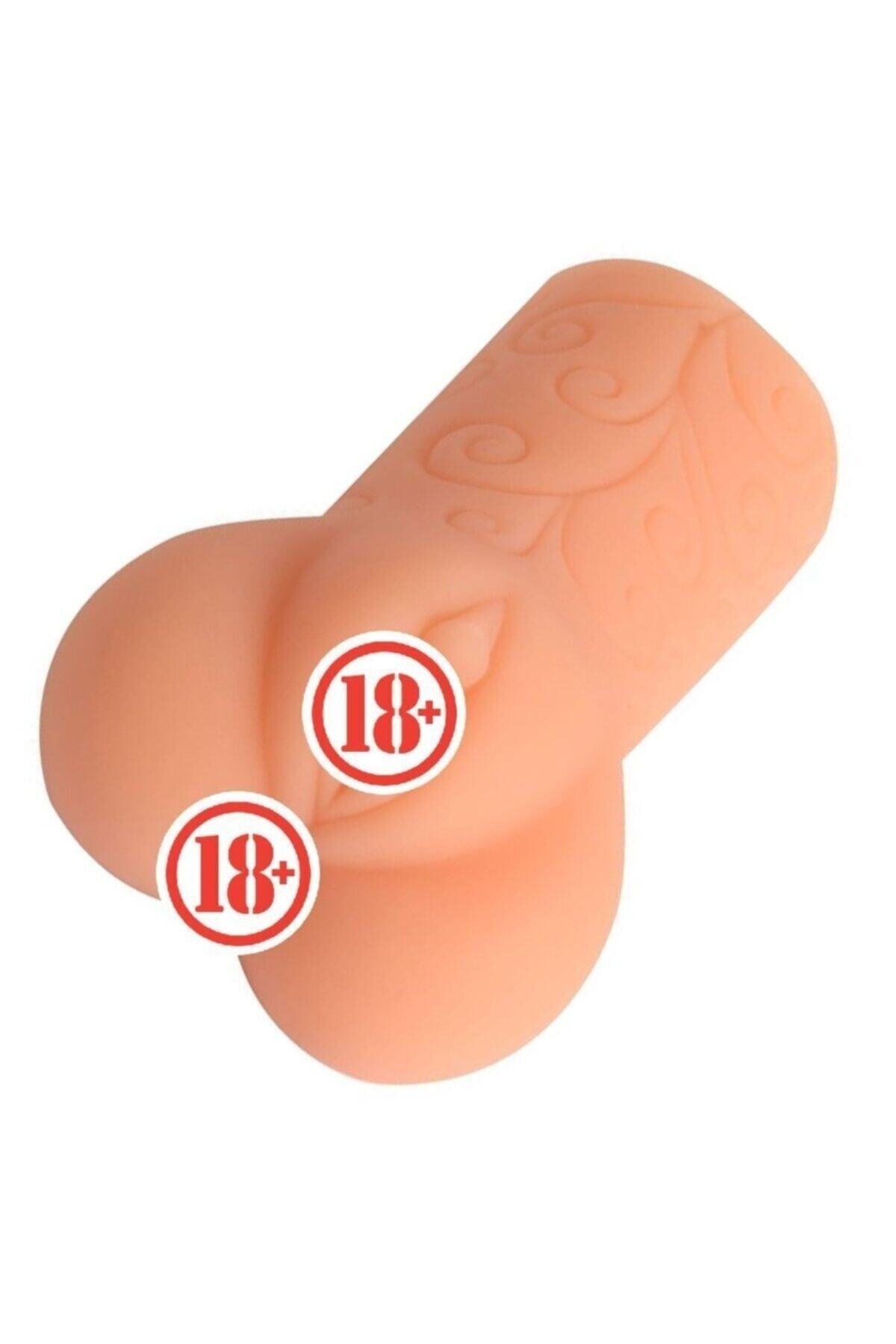Çift Girişli Anal Vajinal Yapay Soft Realistik Vajina