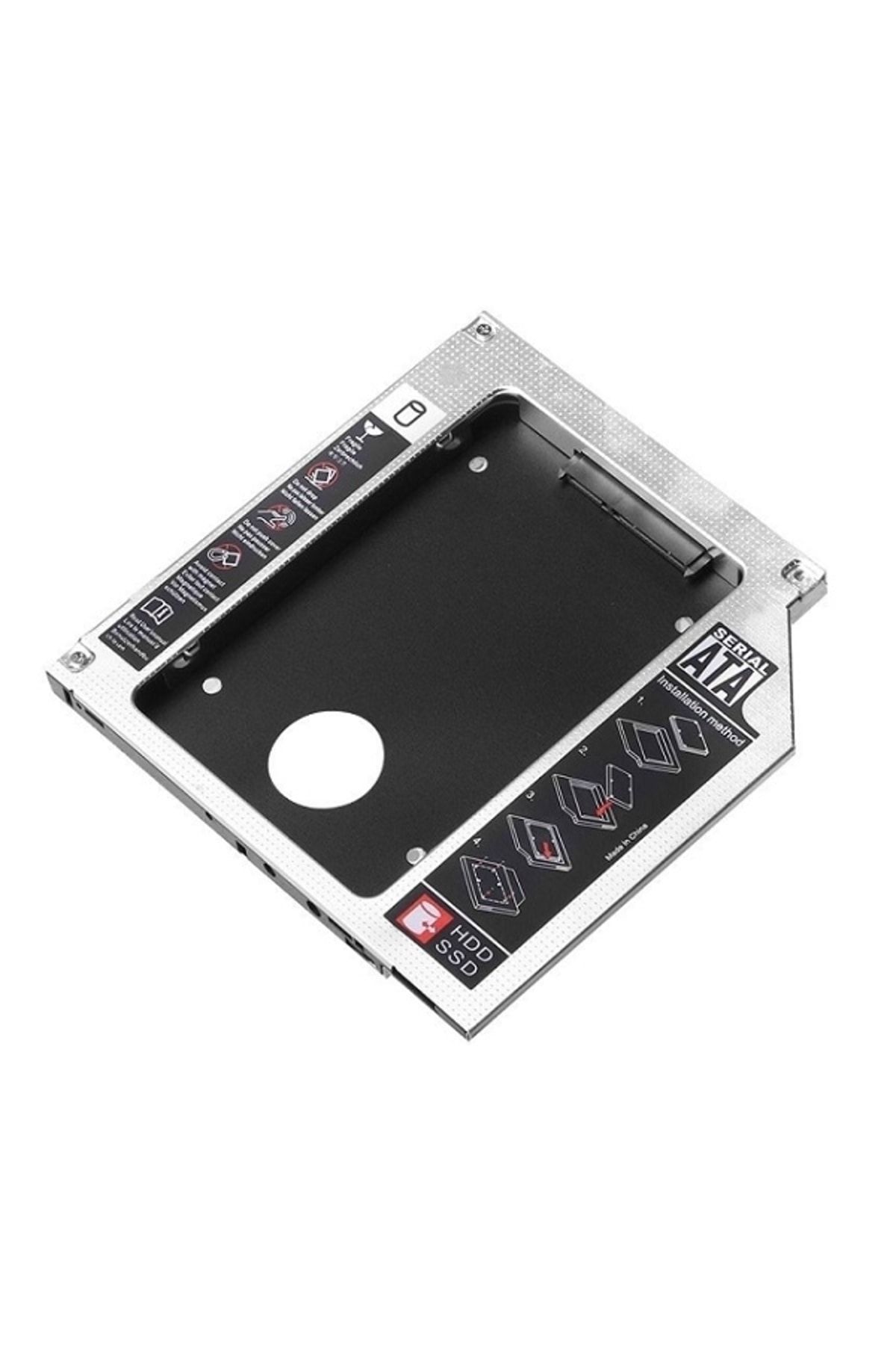 COMPAXE Notebook Hard Drive Bracket Ssd Hdd Kızak Cd-95 9.5 mm