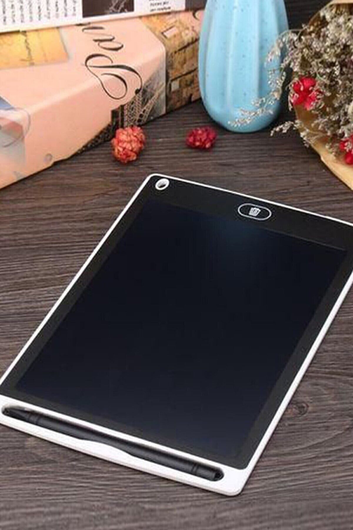 Writing Tablet Lcd 8.5 Inç uyumlu Dijital Kalemli Çizim Yazı Tahtası Grafik Not Yazma Eğitim Tableti