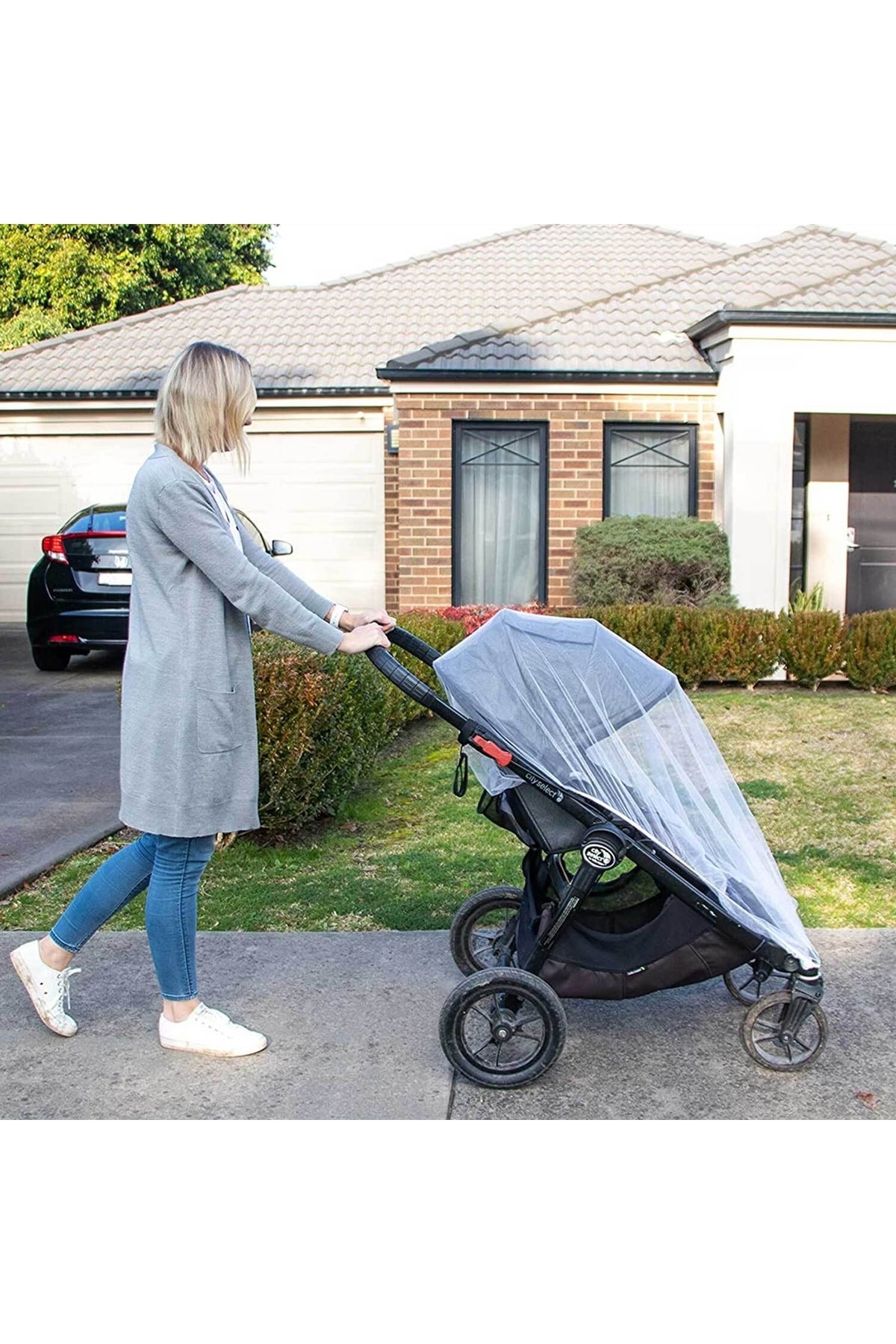 RevuBaby Bebek Arabası Sinekliği Puset Cibinliği Sineklik Bebek Koruma Sinekliği fotoğrafı 2 (önizleme)