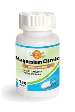Magnezyum Sitrat (magnesium Citrate) 120 Tablet 4867290001514