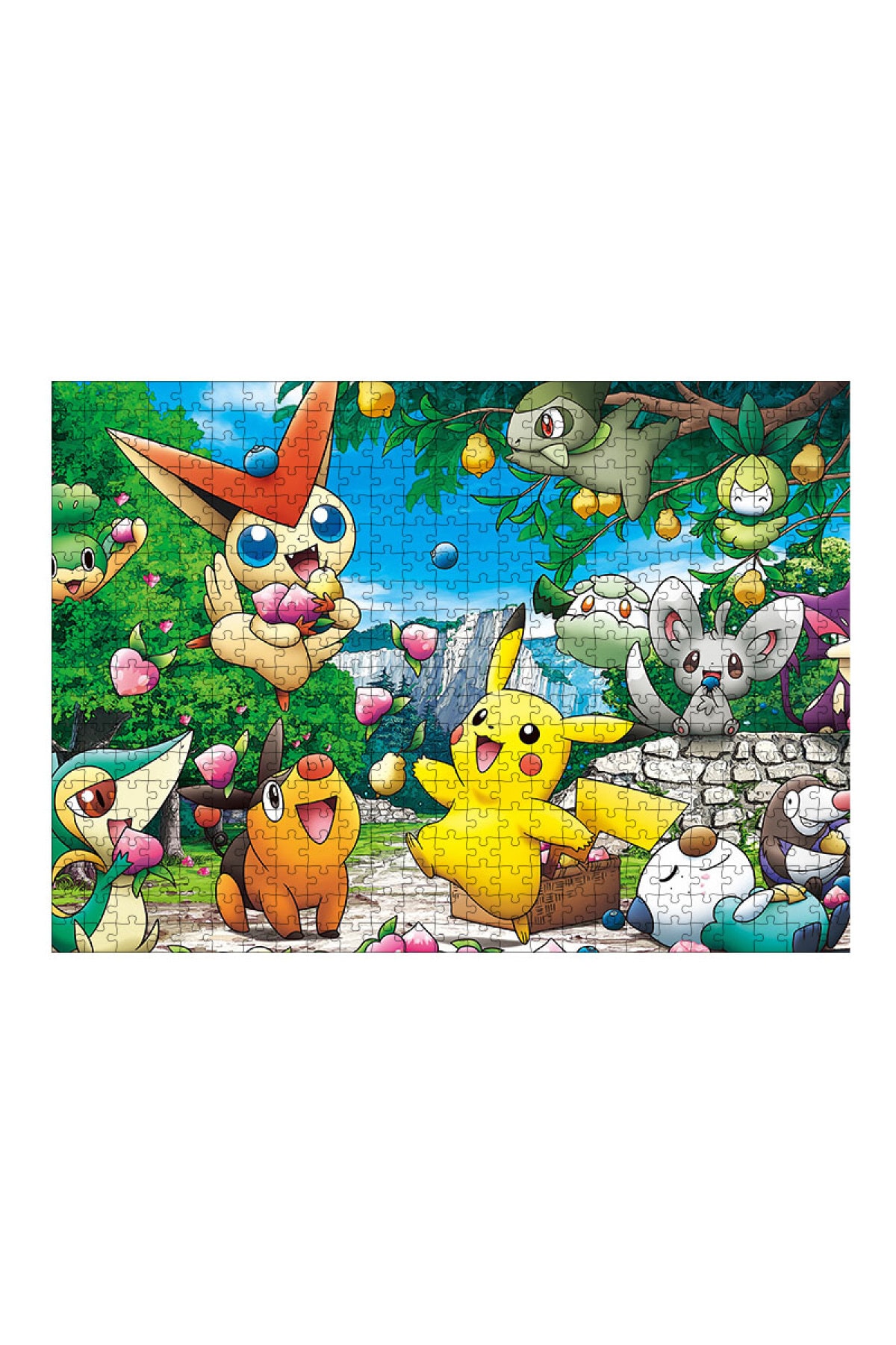 Tablomega Ahşap Mdf Puzzle Yapboz Pokemon 500 Parça 50*70 Cm