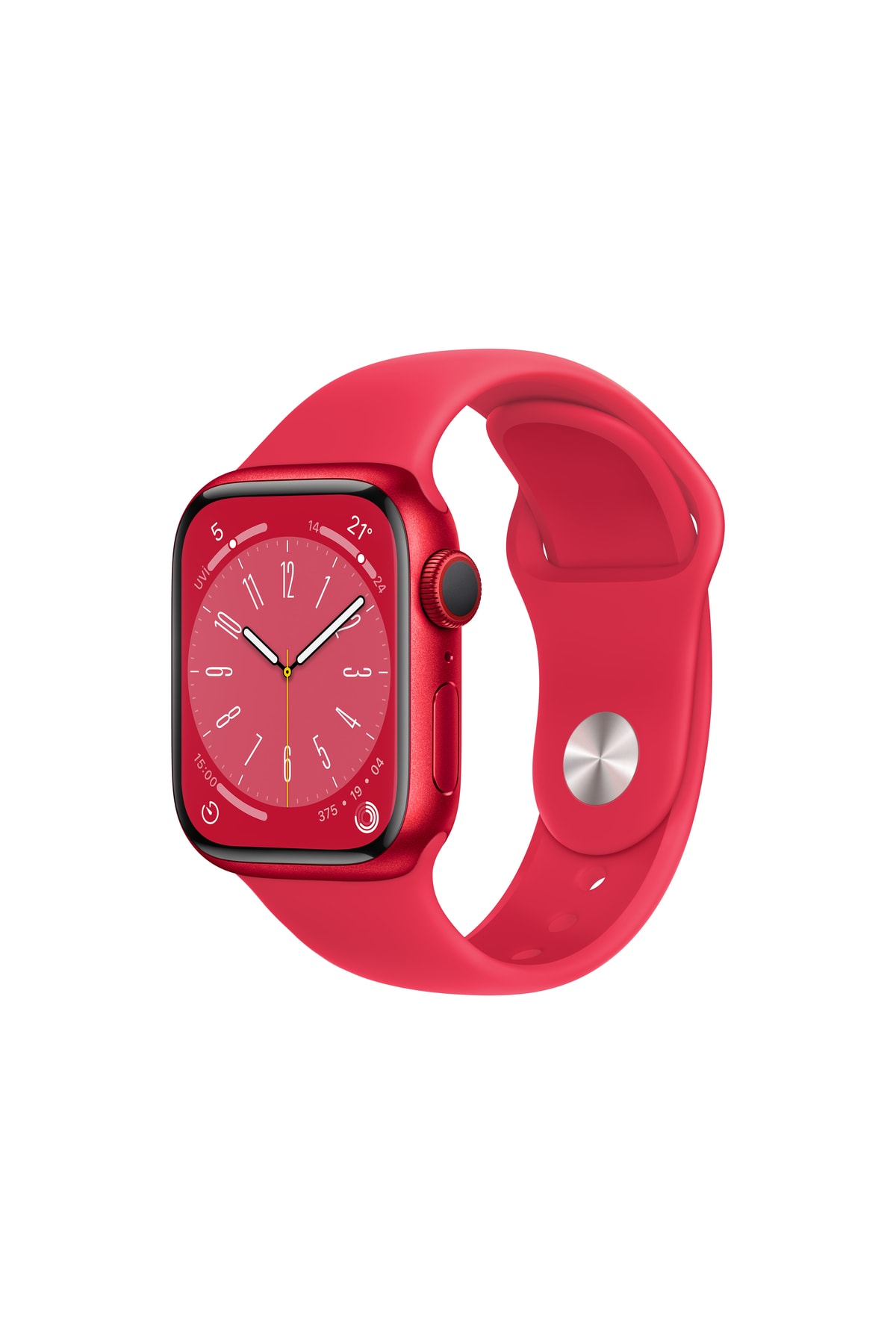 Apple Watch Series 8 GPS + Cellular 41mm (PRODUCT)RED Alüminyum Kasa ve Spor Kordon - Regular