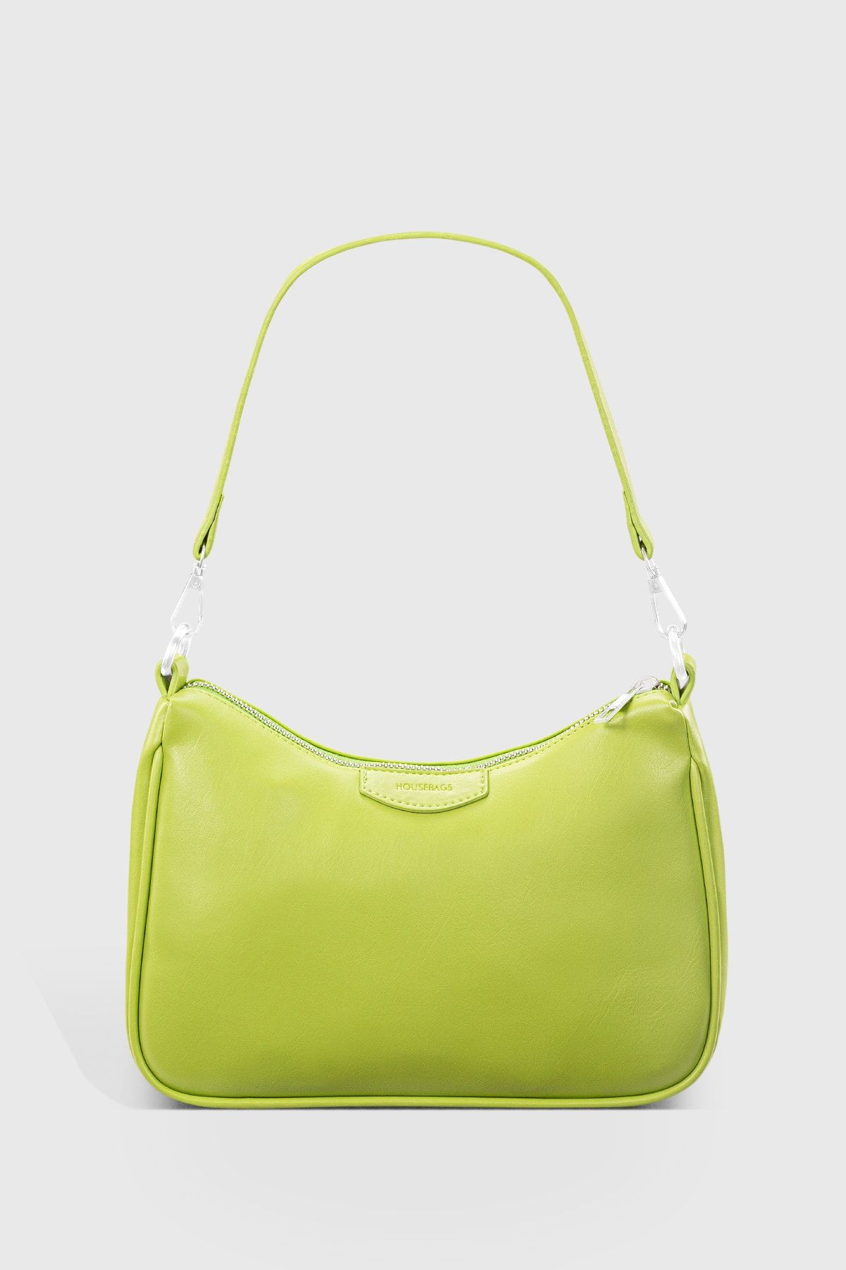 Green sales baguette bag