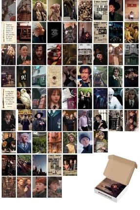 Harry Potter Posterleri Kolaj Seti - 70 Adet, Film Sahneleri Poster Seti, Arkası Yapışkanlı, Kutulu 14170019k70HarryPotter