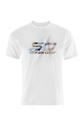 Stephen Curry 30 Tshirt TSH-WHT-NP-208-PLYR-GSW-CURRY.30