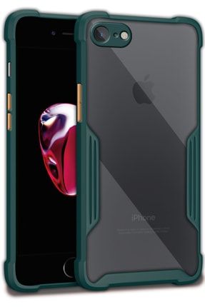 Iphone 7 / 8 / Se 2020 Uyumlu Kamera Korumalı Silikon Kılıf Logo Gözükür ip8SİMAsilikon