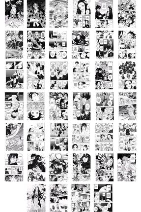 Demon Slayer Poster Kolaj Seti, Arkası Yapışkanlı 40 Adet, Poster Seti, Manga,anime Poster Seti kolaj186demonslayer40
