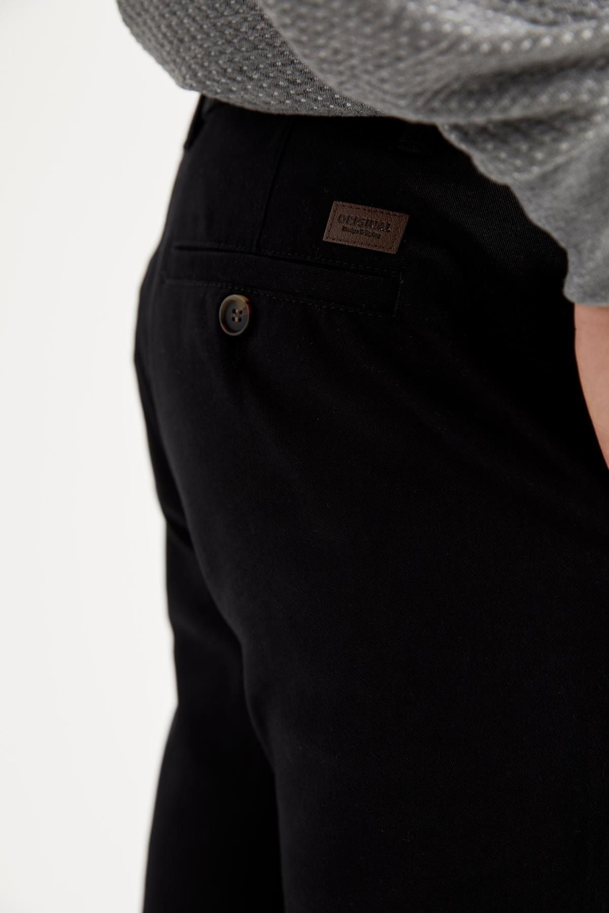 DeFacto-Regular Fit Chino Trousers 6