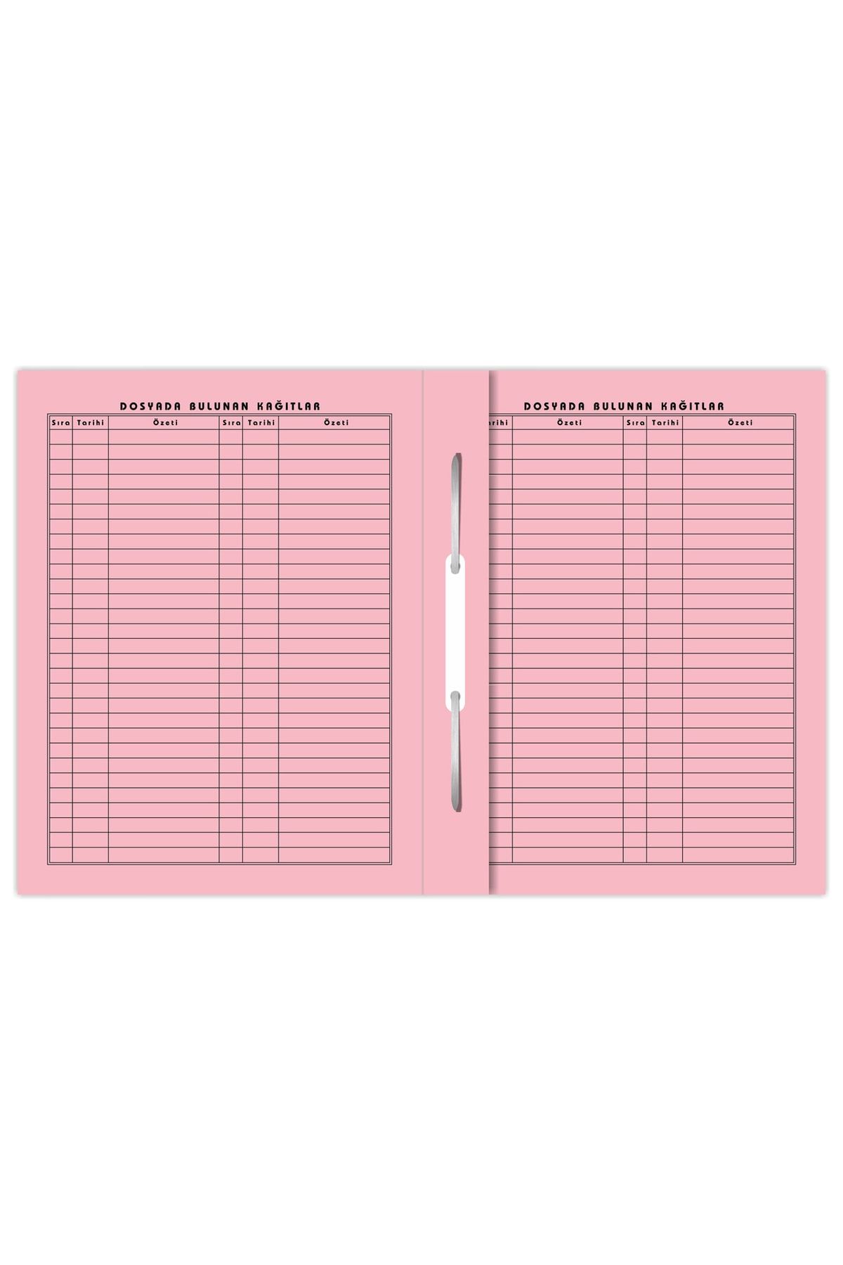Kaya-Court File Pink Lawyer Procedure Executive Courthouse Baro Files 100 Pieces 3