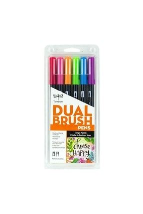 Dual Brush Pen 6lı Set Brıght N:56210 5785345