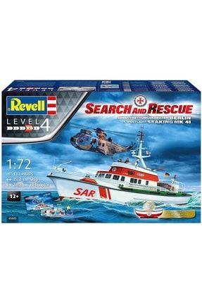 Search & Rescue Boat And Helicopter - 1/72 - 5228 5785151