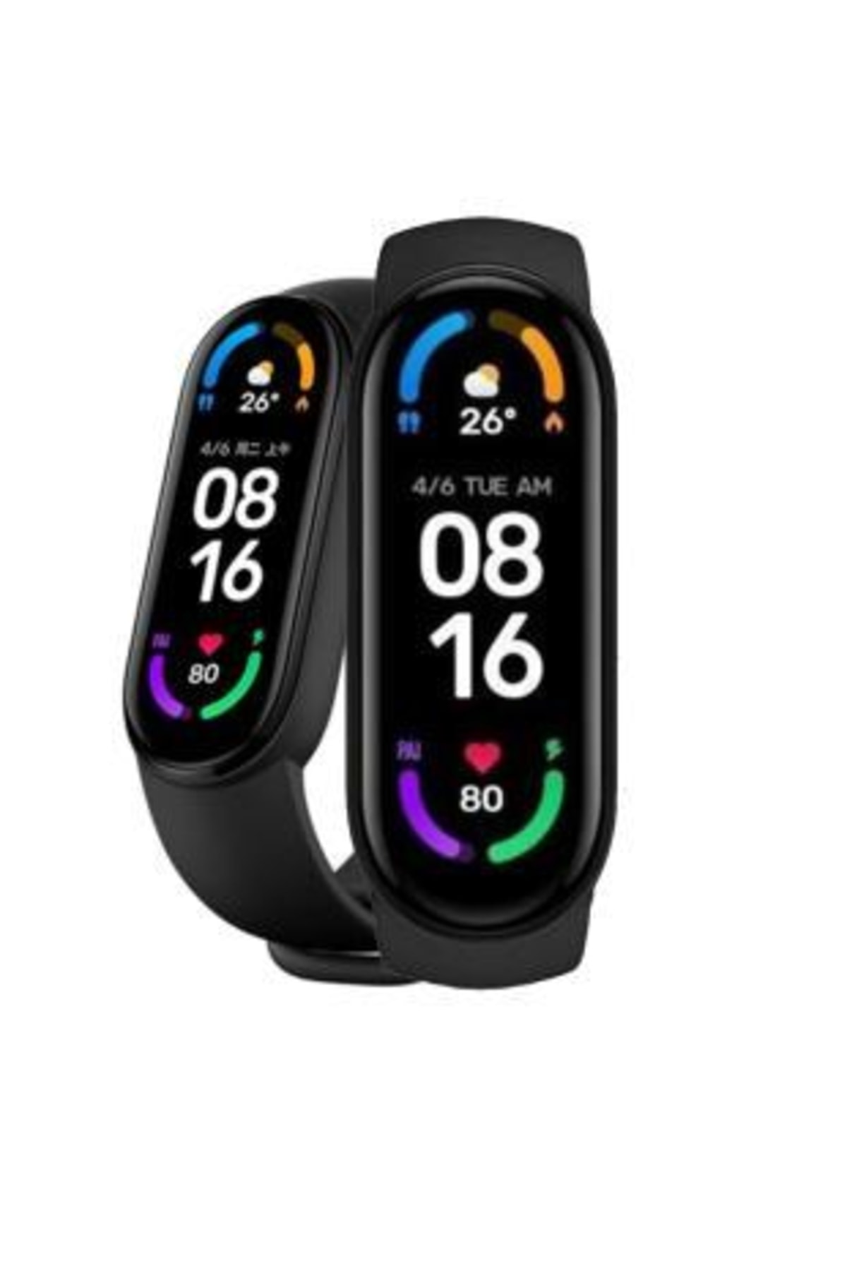 Teknomila Smart Watch Band M6 Akıllı Bileklik Spor Modlu Full Fonksiyon Akıllı Saat Siyah