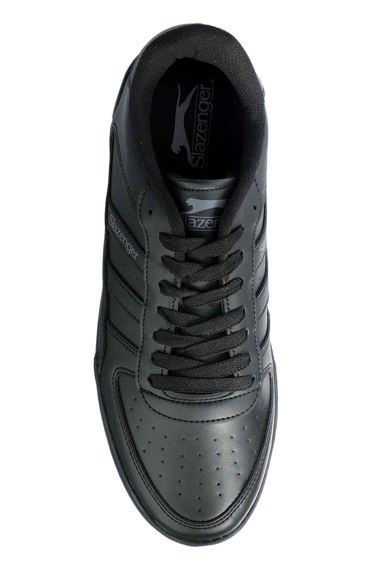 کفش اسنیکر اسلازنگر مردانه پارچه مشکی Authentic راسته      کژوال/روزمره | Slazenger SA22LE140 TR - تصویر 5