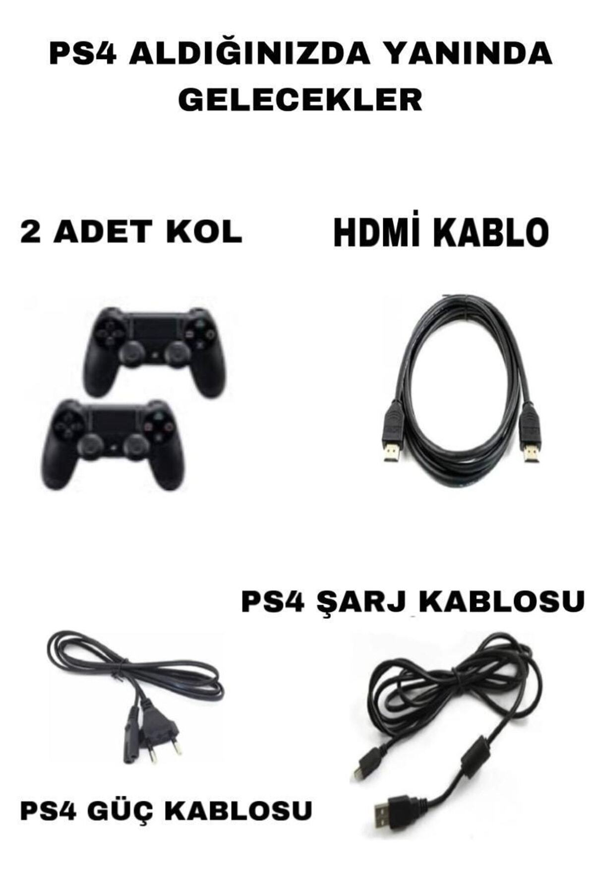 Ps4 500gb + 2 Kol + 15 Dijital Oyun + 12 Ay Garantili Teshir Ürün 3