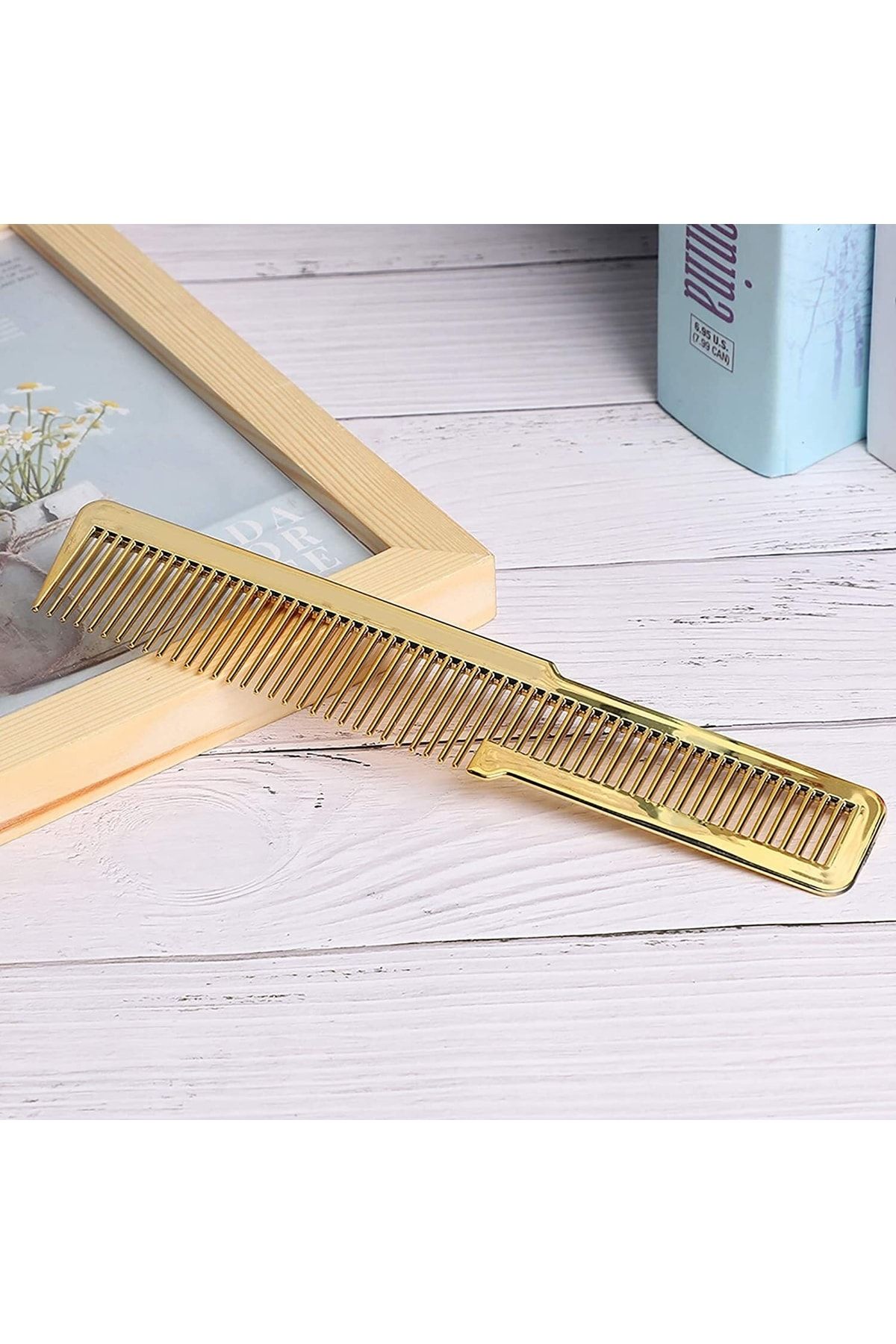 Wmark Hair Brushes and Combs Gold colored Comb Trendyol