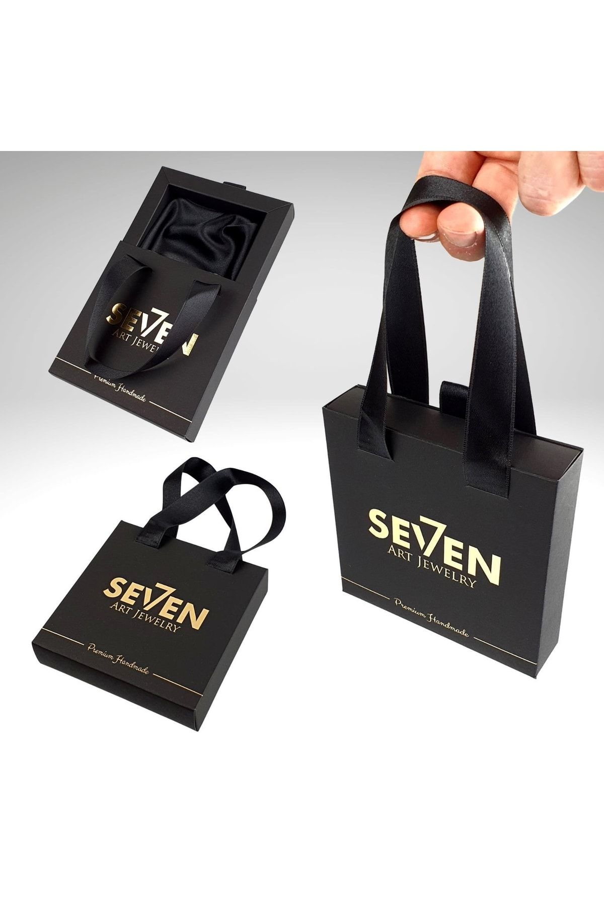 Seven Art Jewelry Doğal Taş Bileklik, Hematit Bileklik, El Yapımı Tarz Bileklik, Kahverengi Bileklik SE11283