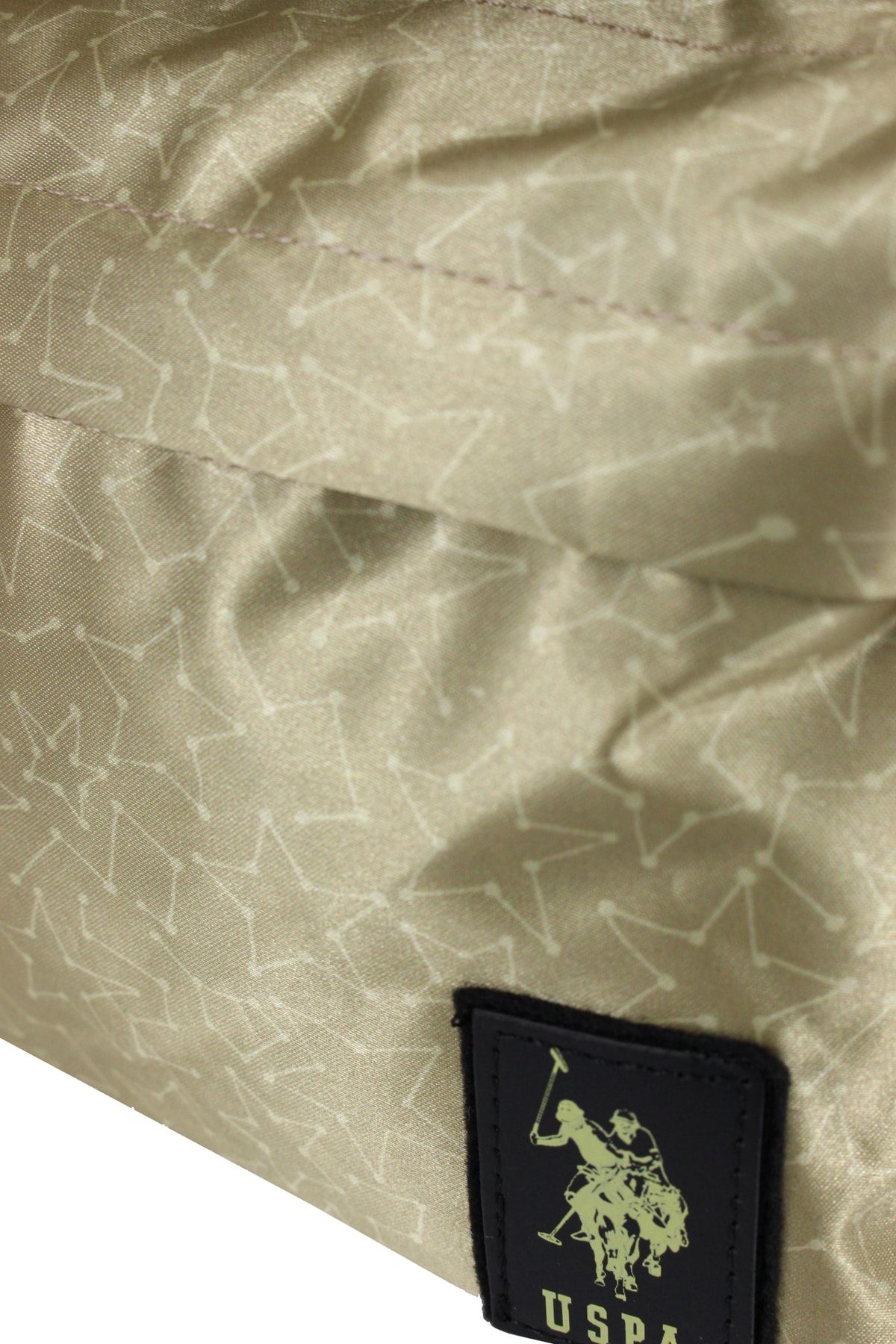کوله پشتی طلایی مردانه و زنانه USPA PLCAN22133 Stars دبیرستان U.S. Polo Assn.