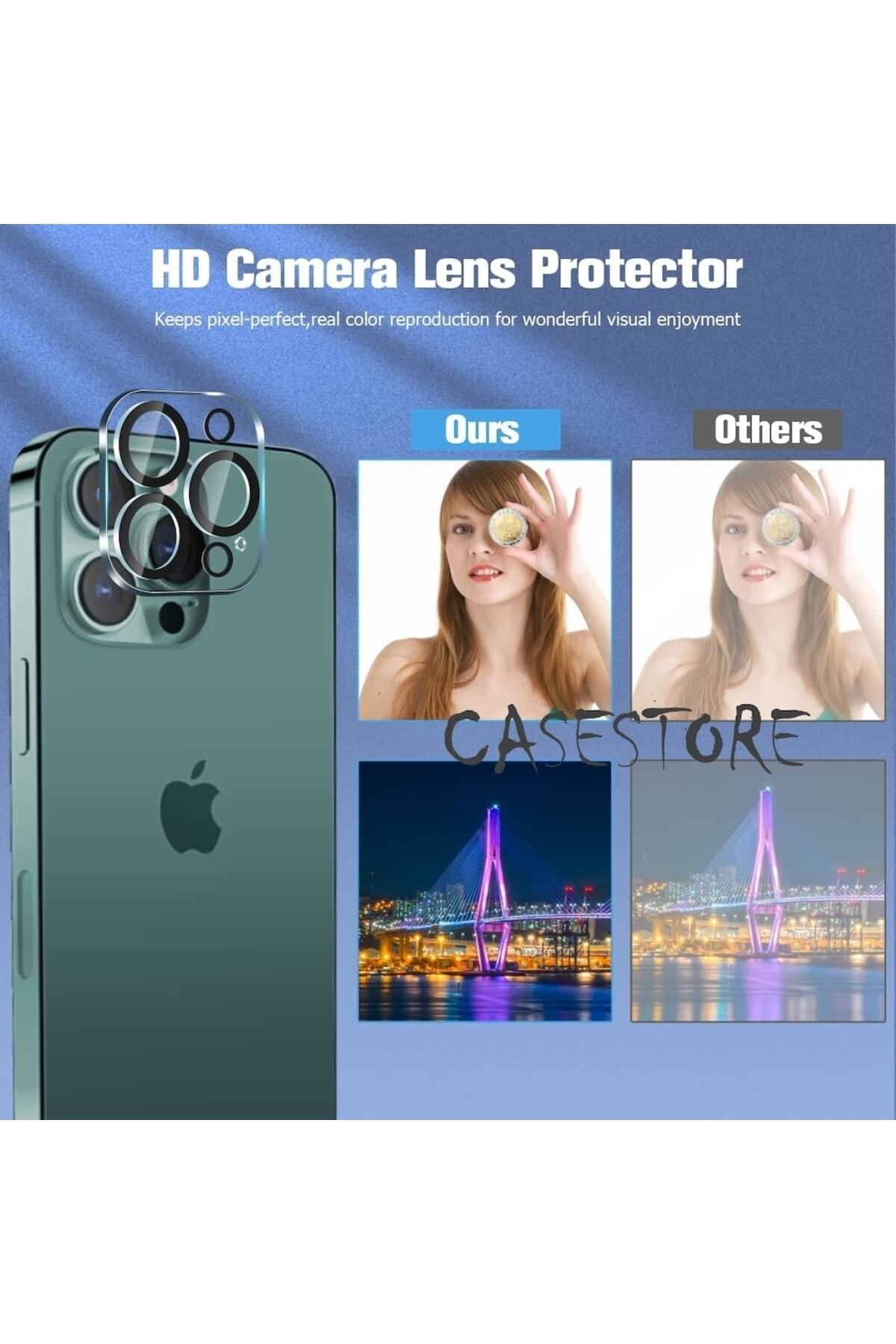 m.tk moveteck-Apple iPhone 14 Pro Max Compatible 2in1 Set Screen and Lens Protective Glass 9H Tempered 3