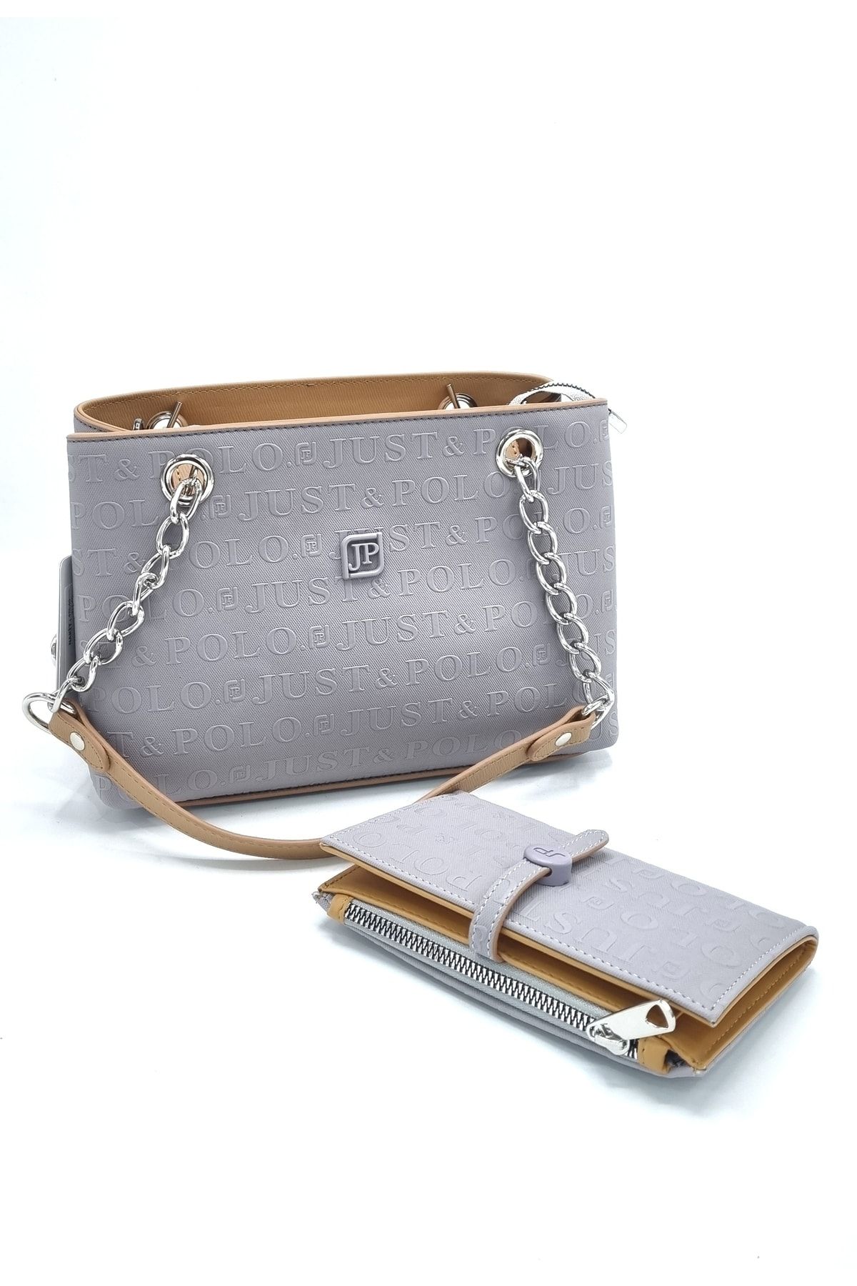 Wallet with shop long strap