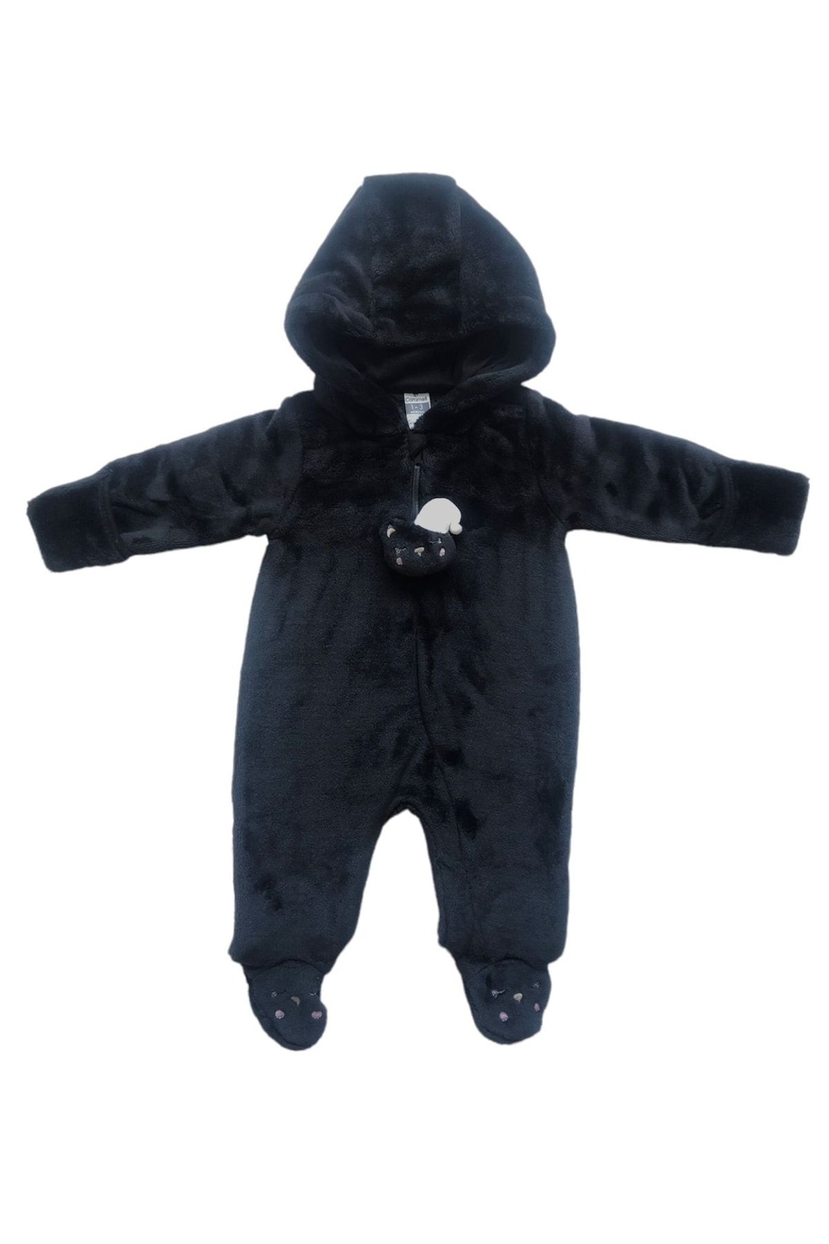 Caramell Snowsuit Black Hood Trendyol