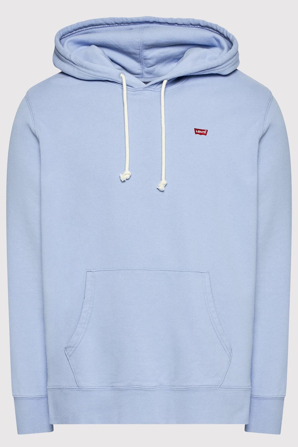 سویشرت لیوایز مردانه پنبه-پلی استر آبی  راسته Regular/رگولار    Regular/رگولار کژوال/روزمره | Levi's A4916-0000 - تصویر 5