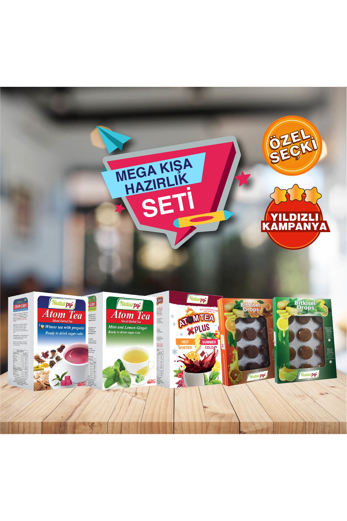 Naturpy Mega Kış Hazırlık Seti (çaylar-pastiller)