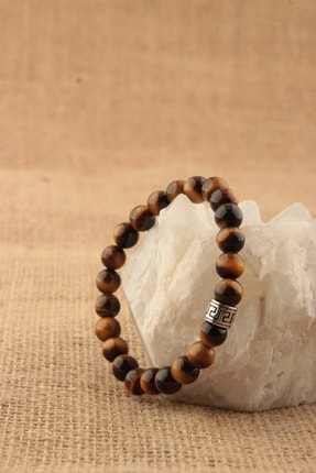 Alp Doğal Taş Kaplan Gözü Doğal Taş Bileklik