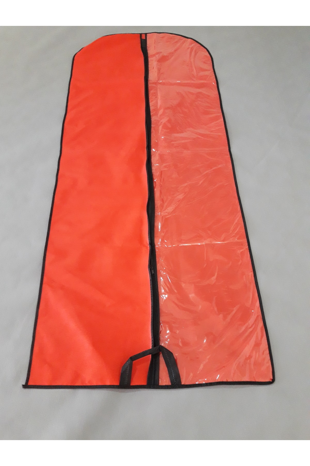 Abiye Elbise Koruyucu Ve Taşıma Kılıfı 64x160 Cm Kırmızı