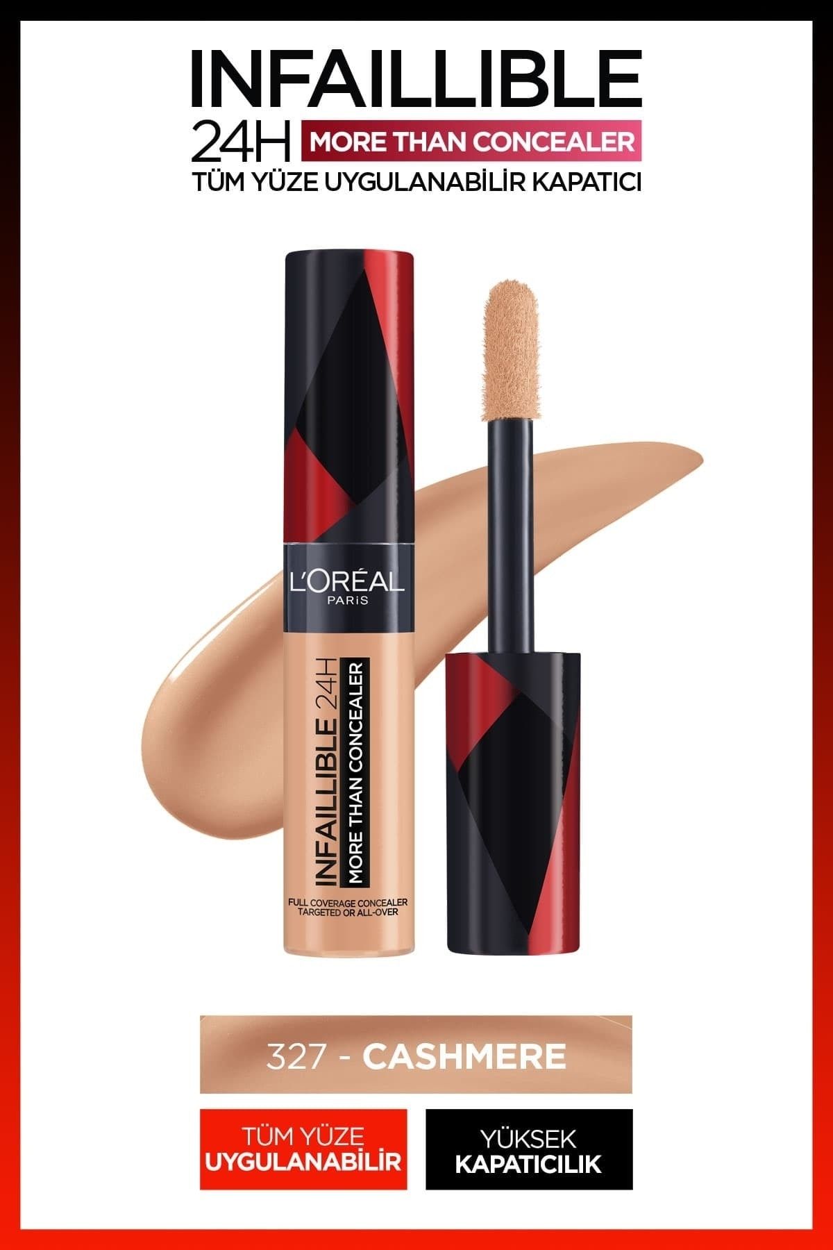 Mat Eyeliner Matte Signature Eyeliner 01 Ink & Kapatıcı 327 Cashmere + Organizer 301752281