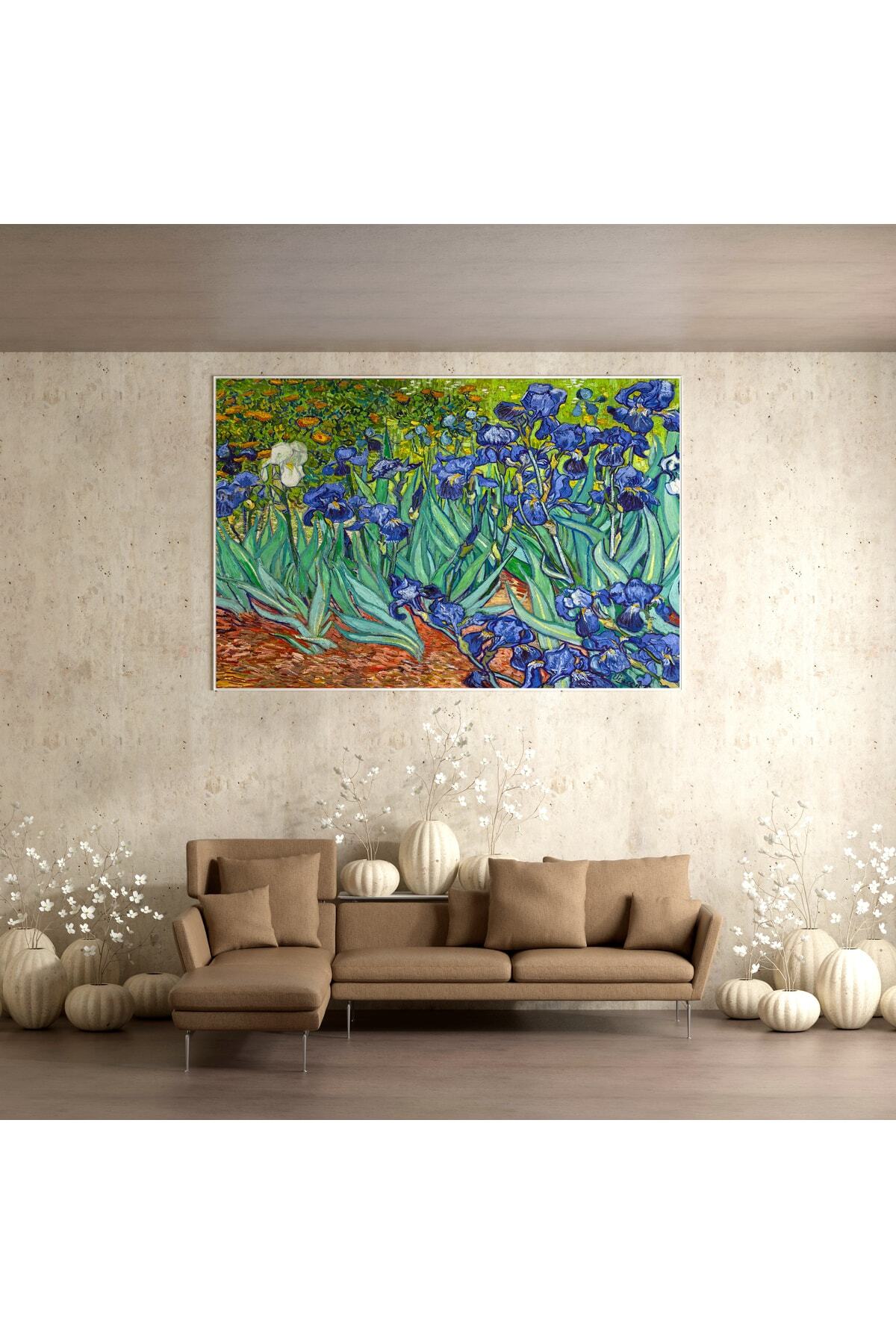 CARMEN Vincent Van Gogh - Iris Süsen Çiçeği Kanvas Tablo - Fiyatı, Yorumları