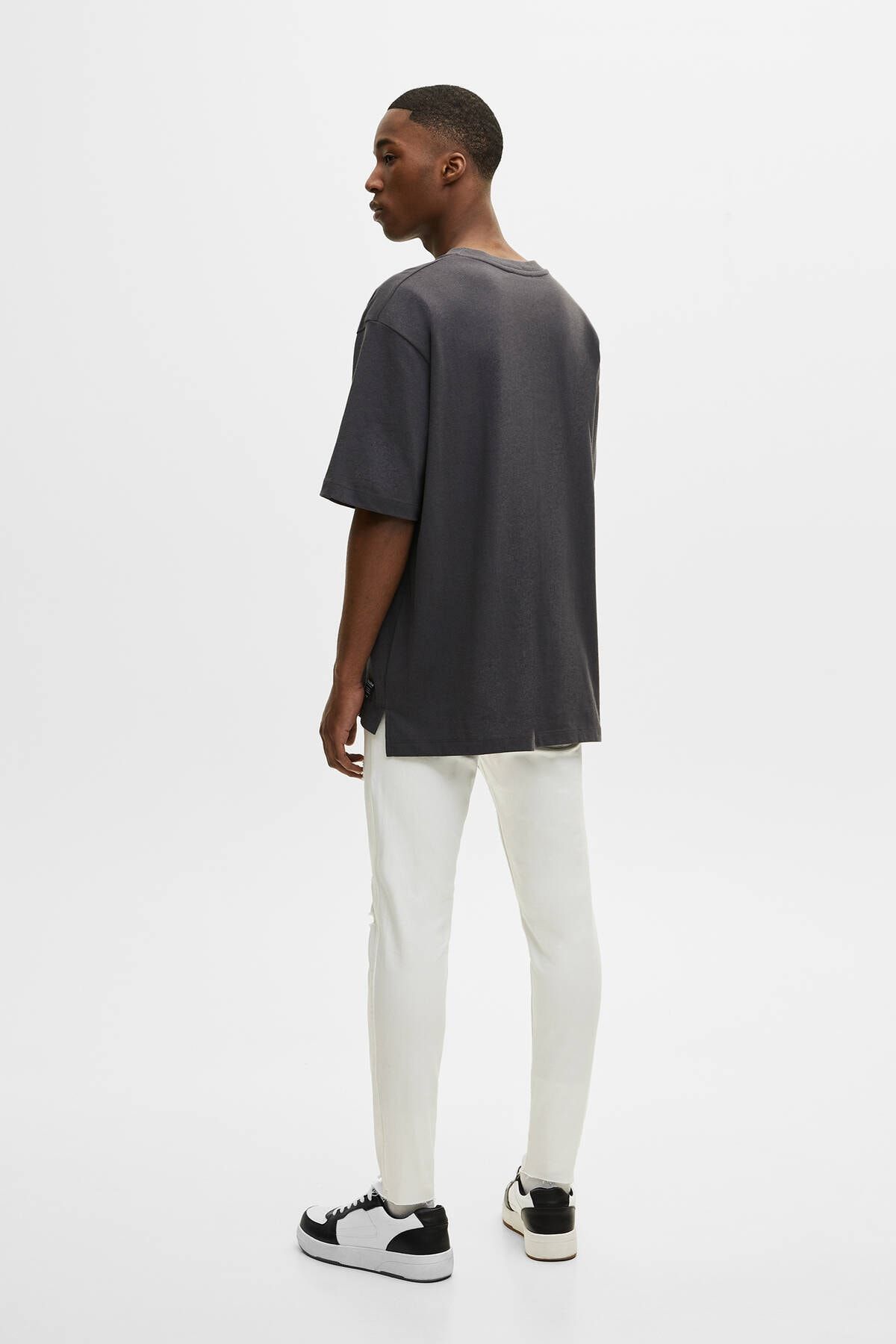Distressed Skinny Fit Pantolon