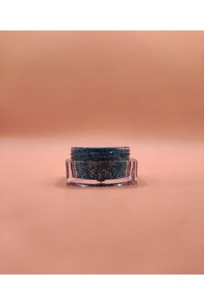Mini Doğal Jel Glitter - Mint 5ml 0085