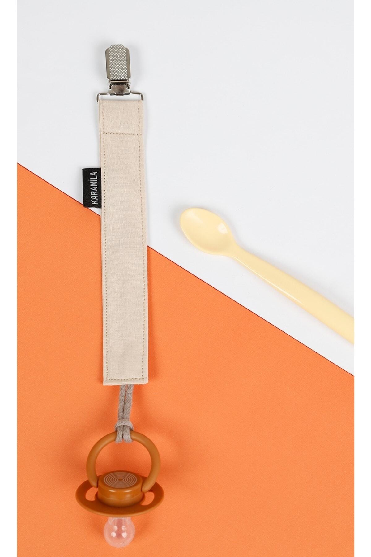 KARAMİLA 4’lü Set Emzik Askısı - Emzik Zinciri - Emzik Tutacağı - Bebek Emzik Klipsi fotoğrafı 3 (önizleme)