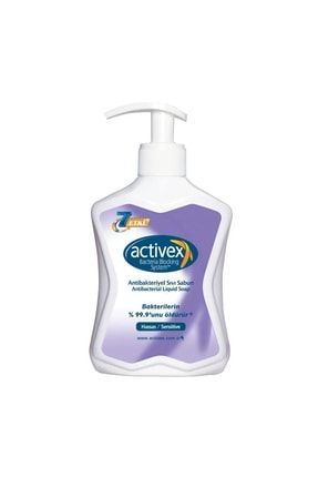 Activex Antibakteriyel Sıvı Sabun Hassas 300 Ml 002