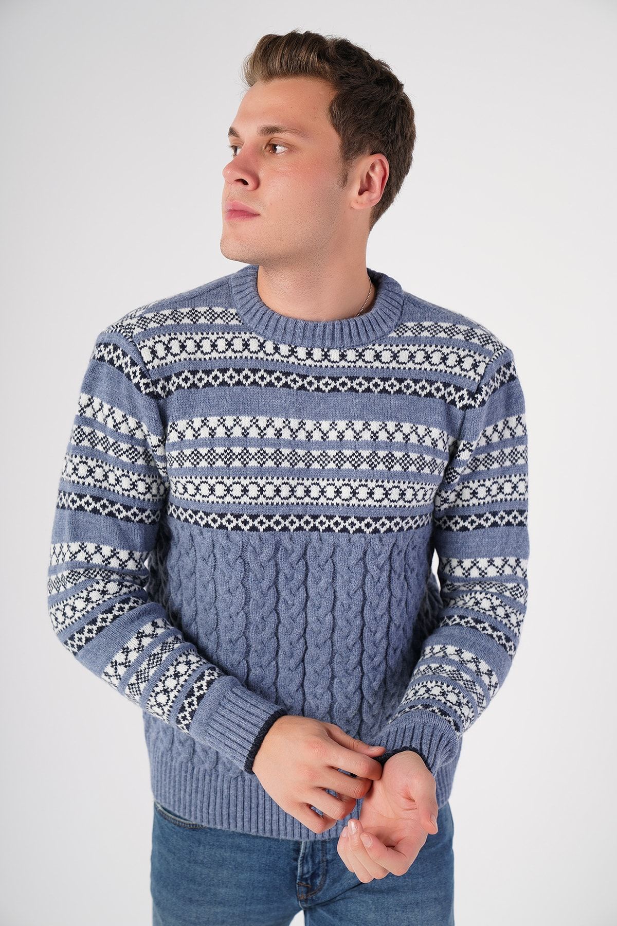 Mens store star sweater