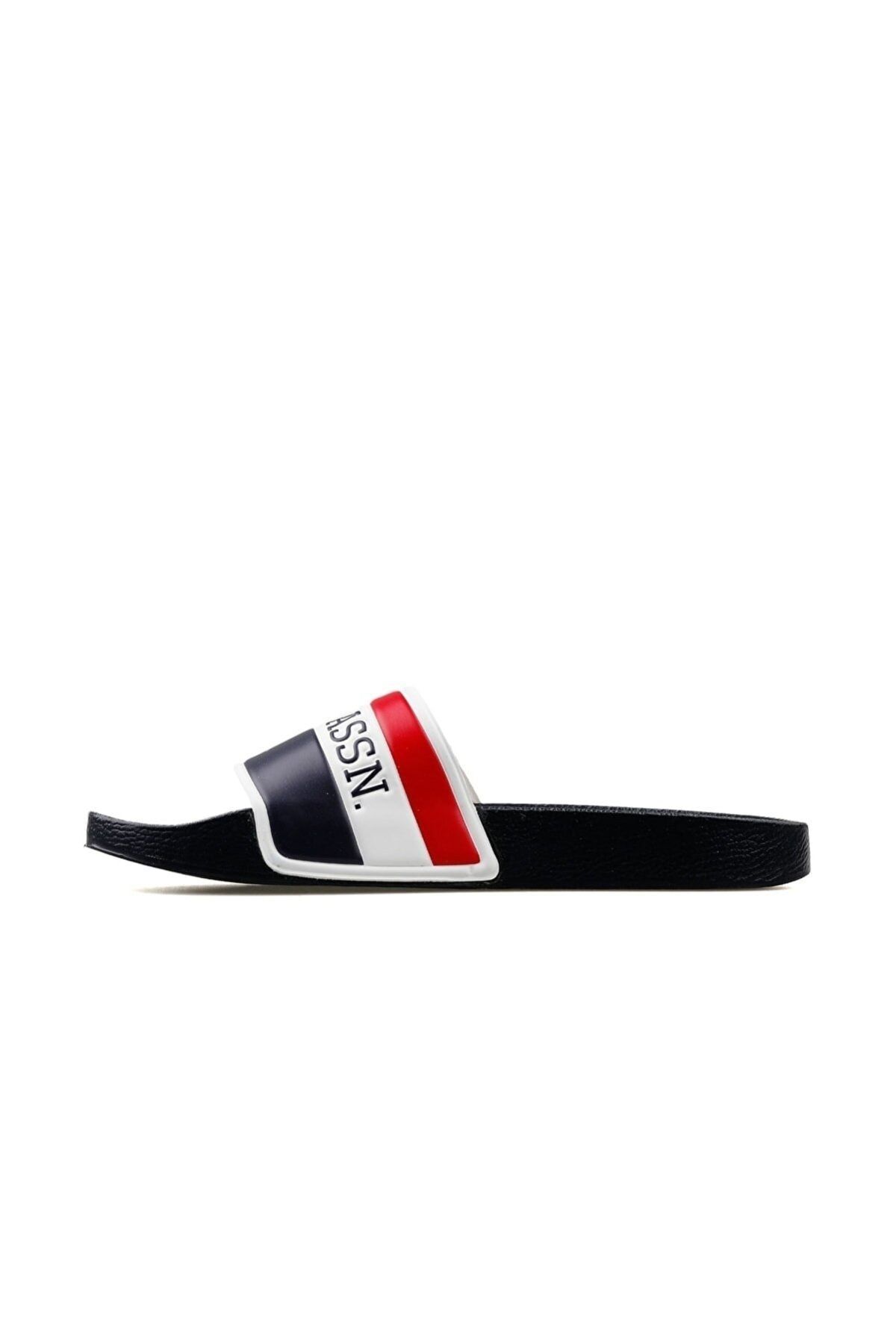 دمپایی مشکی مردانه و زنانه اسلاید ارتوپدی کامل اورجینال U.S. Polo Assn.